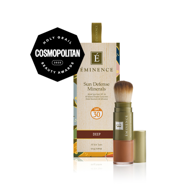 Sun Defense Minerals — Deep with Cosmopolitan Award Badge